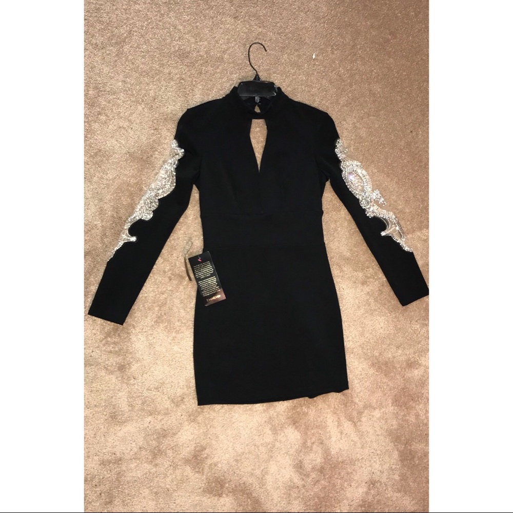 Black BeBe Dress